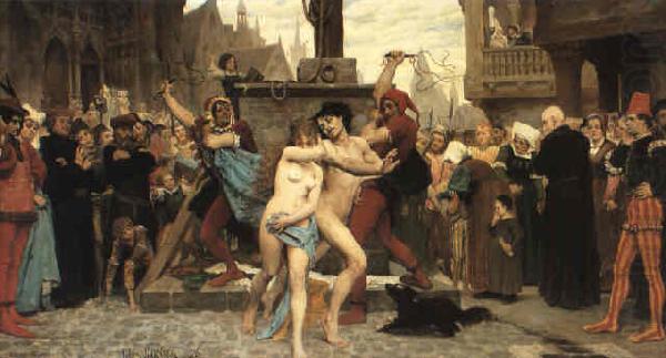 Le supplice des adulteres, Jules Arsene Garnier